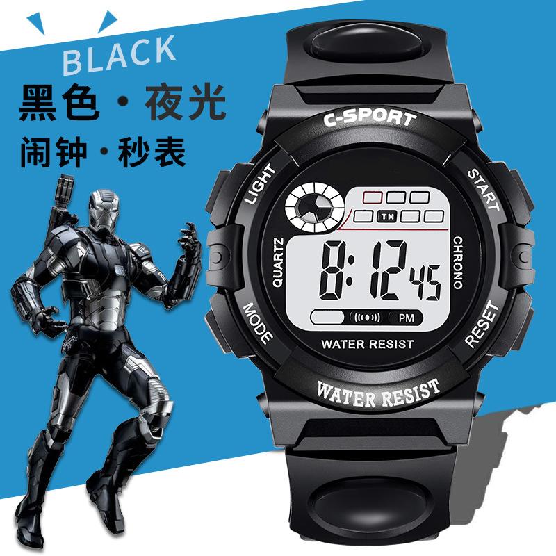Brand Children Watch Sports Digital Watch for Kids Boys Girls Student 30M Waterproof Multifunctional LED Wristwatch