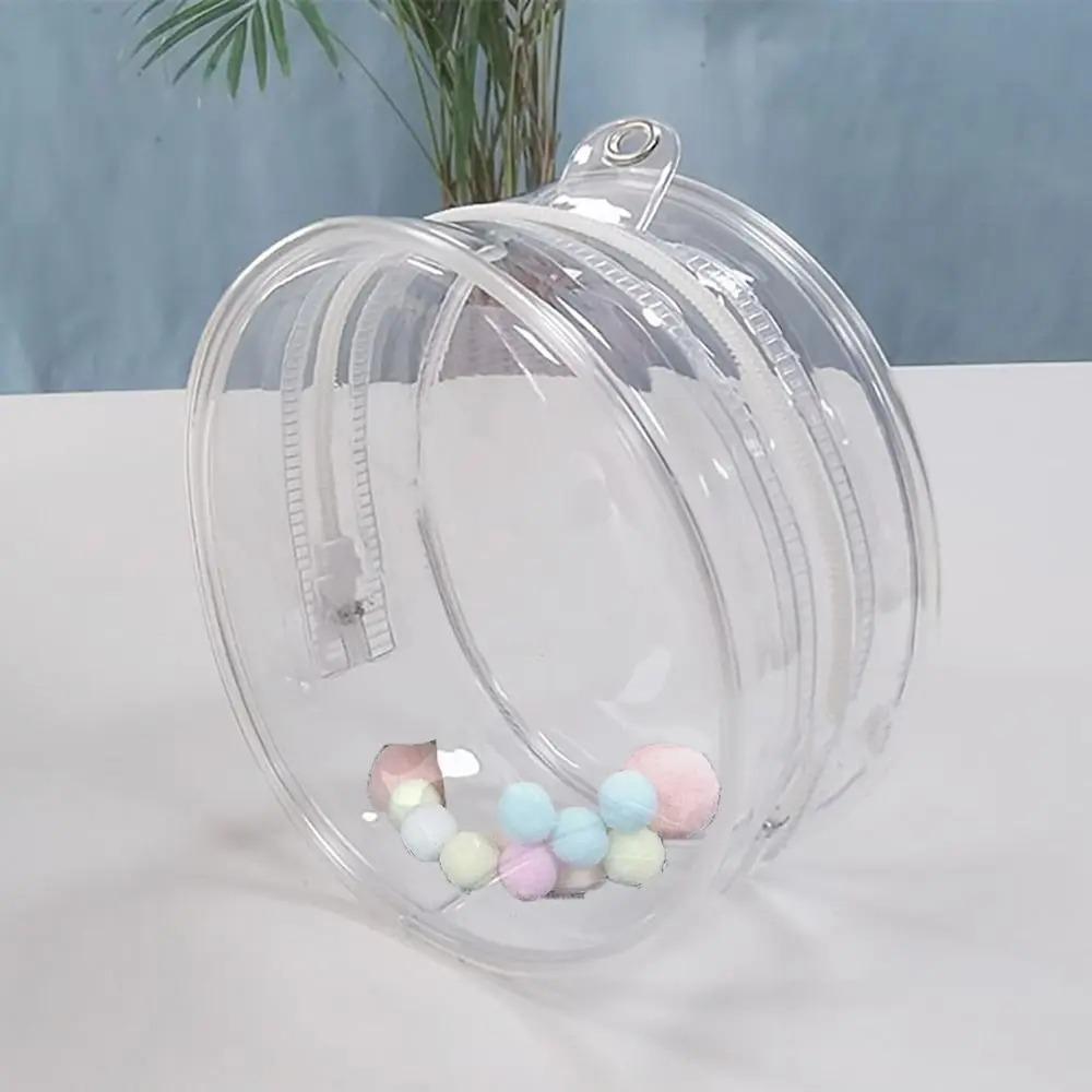 10cm Doll Clear Outdoor Doll Bag Multicolor Outdoor Doll Display Bag  DIY Keychain