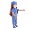 Doll Clothes Set for 18'' American Girls Cute Baby Doll Attire for Role Play Easy-to-Wear Dress Clothes for Girls Entertainment