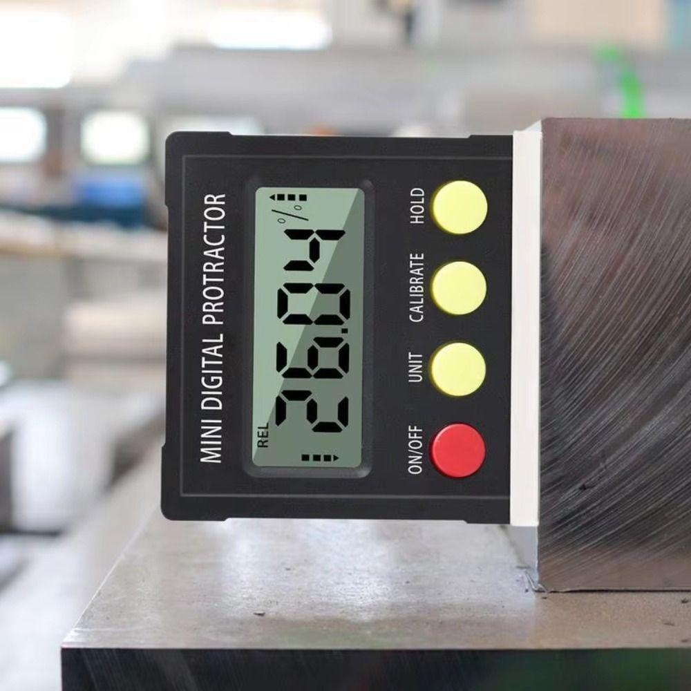 Gradient Measuring Level Protractor Inclinometer Electronic Angle Gauge Tilt Angle Box  Woodworking