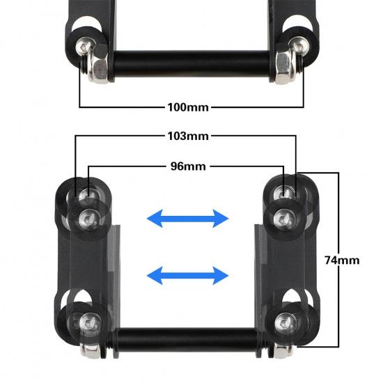 For BMW R1200GS OC 2004-2012 R1250GS Adventure 2013-2023 R1200 GS LC Motorcycle Phone Navigation Holder Bracket Shockproof Stand