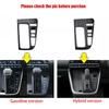 RHD For Toyota voxy noah 90 Series   2024 ABS carbon black GAS Hybrid center control gear box shift panle cover trim