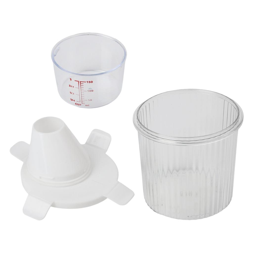 Airtight Bin Cereal Organizer Dry Food Storage Easy Dispensing Food Management Pouring Spout Secure Seal Space Saving Design