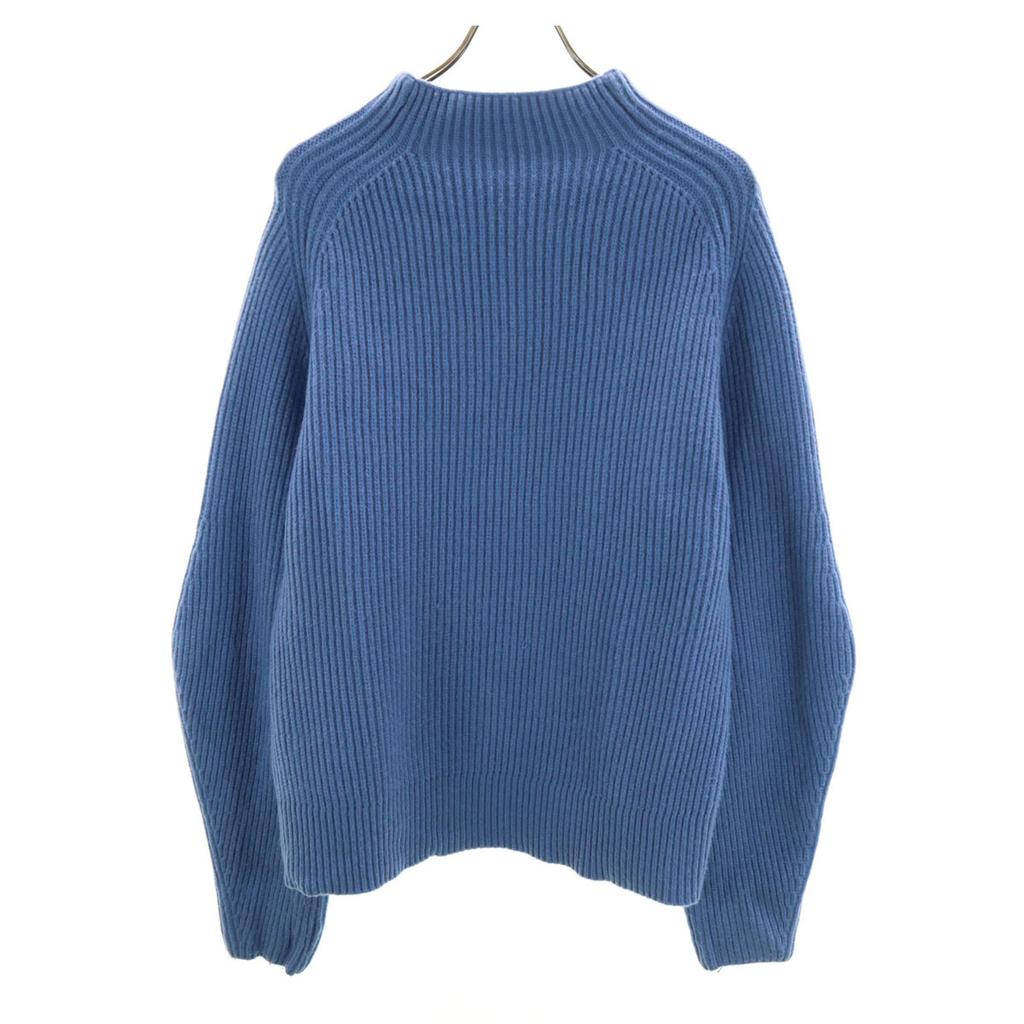 Mila Owen Long Sleeve Sweater F Blue Knit Women Used