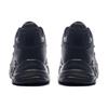 Li Ning Defender Comfortable Slip Resistant Mid Top Casual Shoes Men's Black Fleece Lined AGLT127-1
