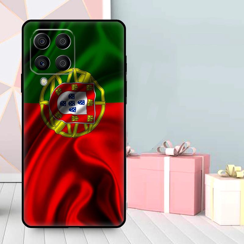 Portugal Flag Case For Samsung Galaxy M56 M52 M32 M53 M16 M11 M21 M31 M35 M12 M13 M14 M15 M36 M55 M34 M54