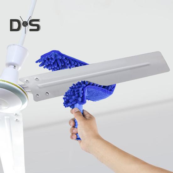 Ceiling Fan Cleaning Brush with 140cm/170cm Long Handle Adjustable Length Flexible Fan Blade Dust Remover