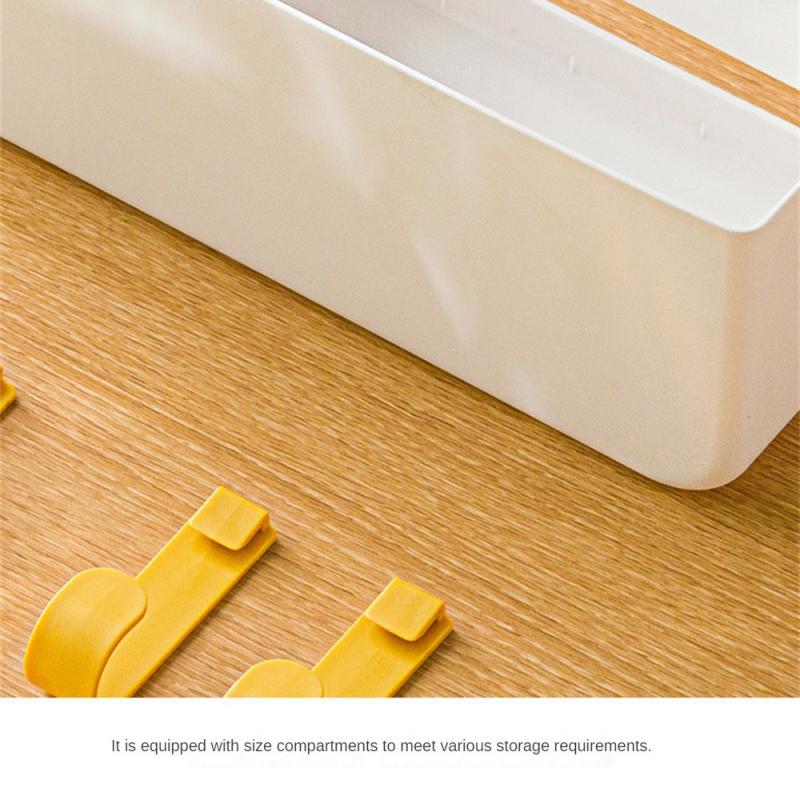 Storage Box Space-saving Easy To Install Multifunctional Home Storage Bedside Organizer Stable Bedside Hanging Basket