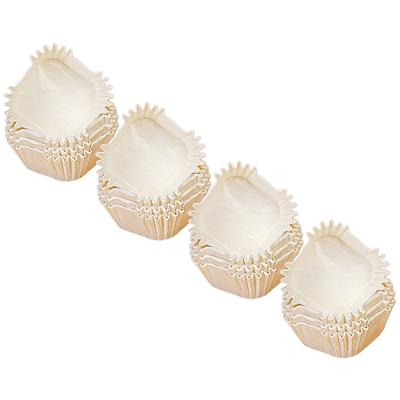 1000 Piezas Bandeja de Papel para Hornear Pastel Cuadrado 1000pcs (blanco) Cápsulas para Cupcakes Moldes para Muffins Soportes de Boda Vasos Envoltorios Portavasos