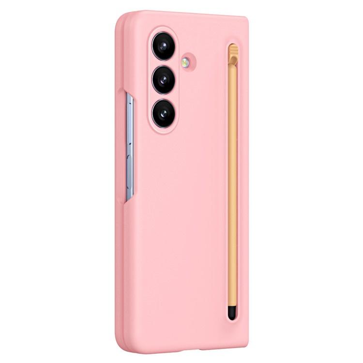 Case with glass and stylus for Samsung Galaxy Z Fold7 - pink
