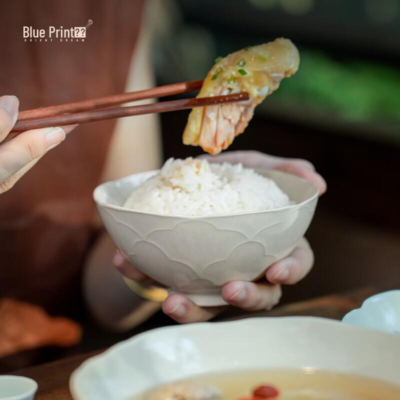 Jingdezhen Blue Print Oriental Dinnerware Set