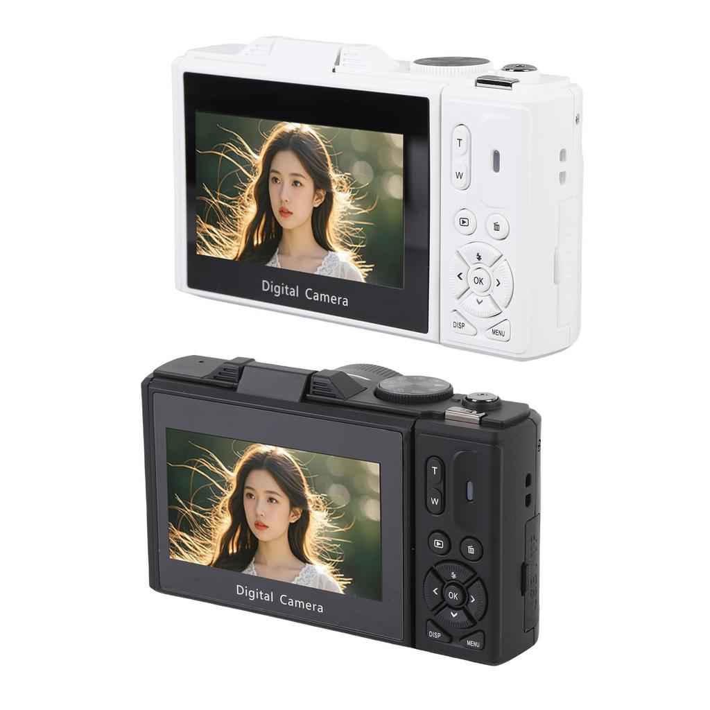 5K HD WiFi Digital Camera Portable 18XAF Autofocus High Definition 3 Inch  Screen 5K Digital Camera for Photography and Video