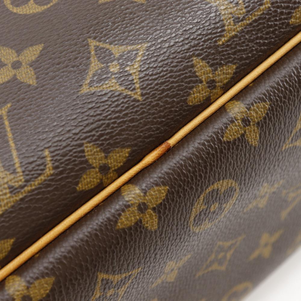 LOUIS VUITTON Deauville Handbag M47270 Boston bag Monogram canvas Women Used