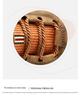 Spring 2022 Men's Casual Leather Moccasins - Fashionable, Sock-Style, Large Size, Handmade Shoes