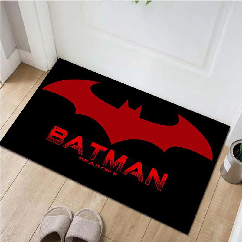 

1pc Office Carpet Chair Mats Batman Season II Logo Perfect for Office Chairs, Living Rooms, Or Bedrooms,Polyester Carpet.HDT124 60cm by 90cm