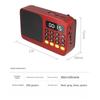 Rechargeable Digital Handheld FM USB TF MP3 Player Portable Radio Music Player Speaker Devices Supplies with LED Display Radio