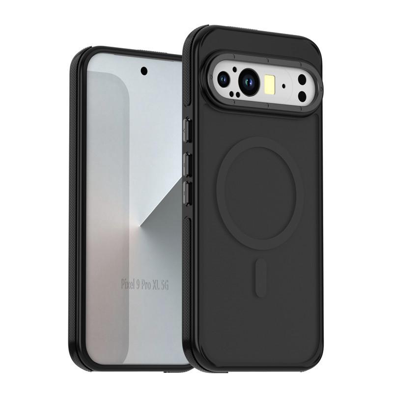 Matte Magnetic Case for Google Pixel 9 10 Pro XL Shockproof Case Pixel 10 Pro