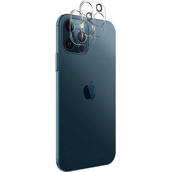 Protection Caméra - Phonillico - iPhone 13 PRO / PRO MAX - Lot de 2 - Verre Trempé - Résistant aux rayures