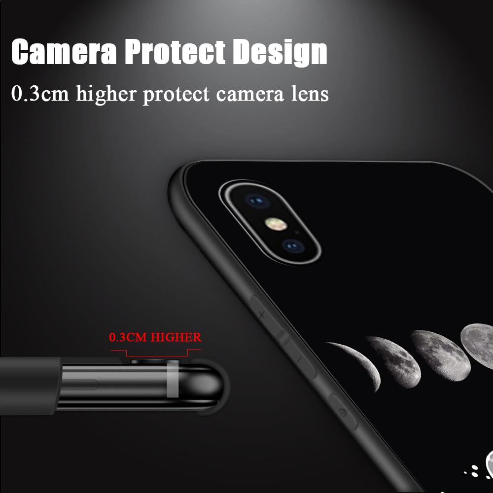 Planet Flugbahn Golf Astronaut Mond Flasche Universum Muster Hülle