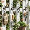 Rust Proof Coating Cast Iron Wall Hook Wall Mounted Coat Hook  Indoor Outdoor Decor