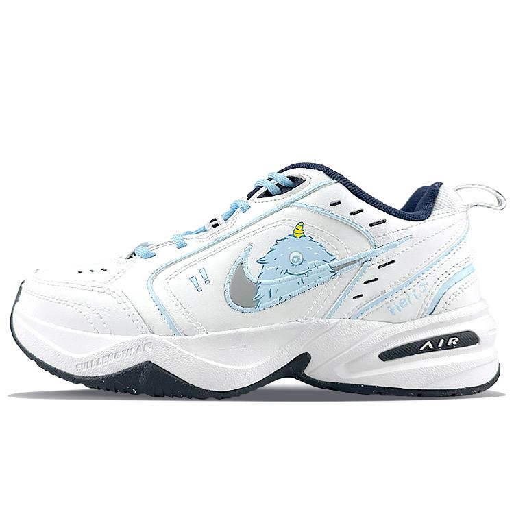 Nike Air Monarch 4 ПУ Кожа Амортизация Устойчивость к истиранию Увеличение роста 415445-102(Team40-SBOX)