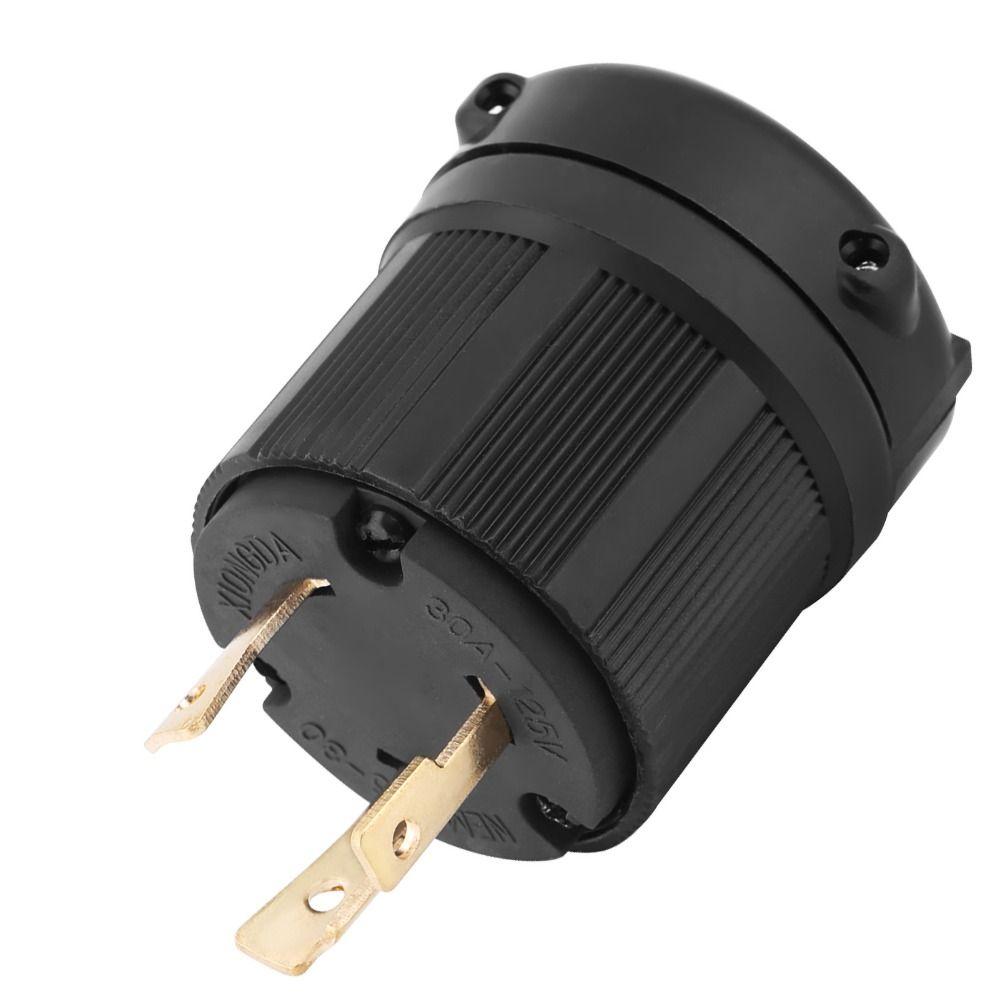 3 Pole Plug L5-30P Twist Lock Generator Plug Plug Adapter NEMA L5-30 Plug  Industrial Application
