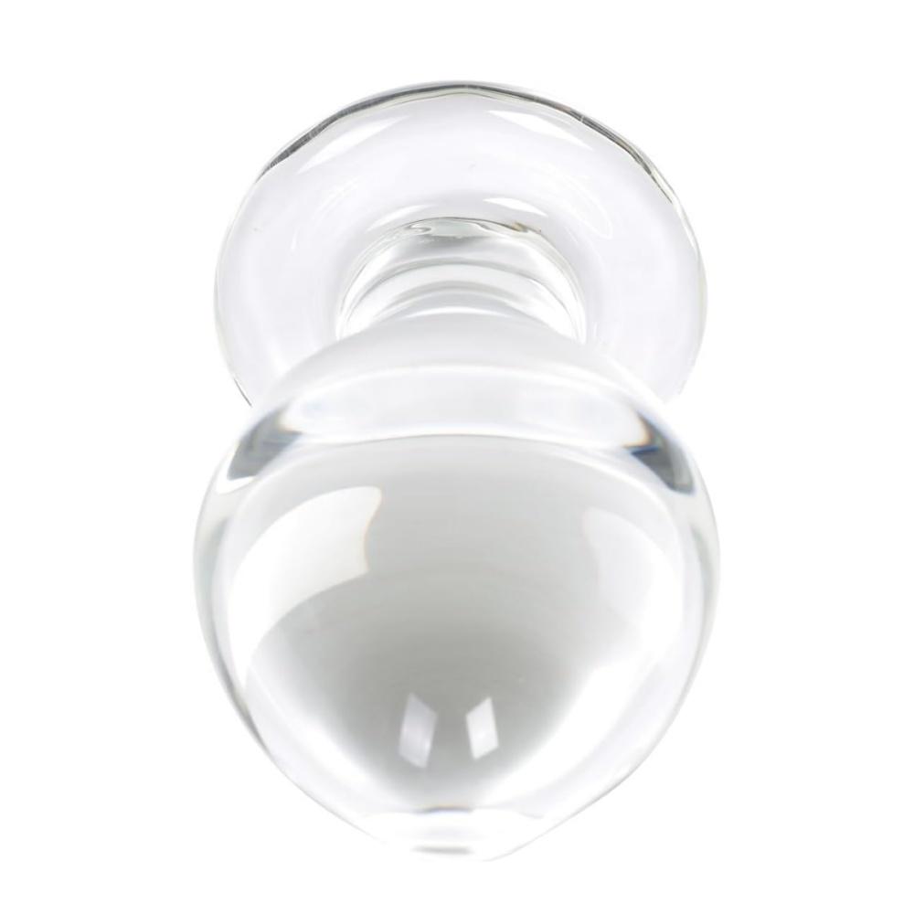 Transparent Crystal Big Bead Wand Glass Quantity Plug
