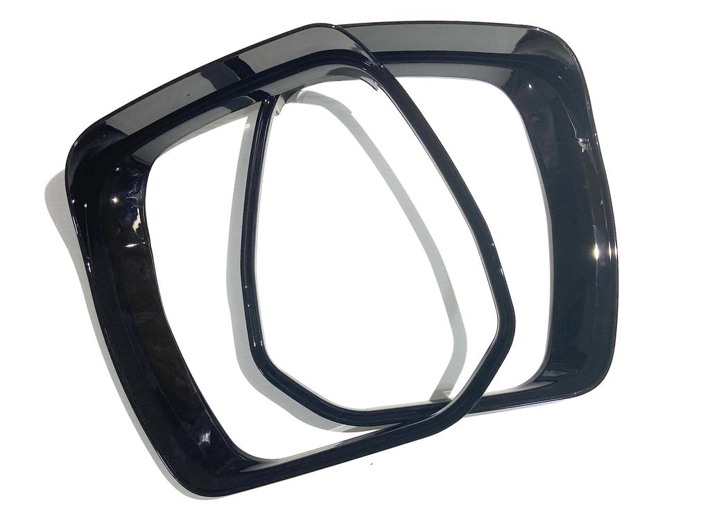 IDT Nissan E52 Elgrand Door Mirror Rain Custom Side Mirror Garnish Turn Signal Mirror Highway Star Rider Mini Cloth Included Door Mirror Visors,