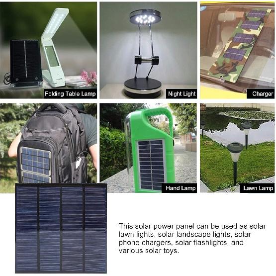 Hilitand 2Pcs DC 12V 150mA Solar Panel Mini Solar Battery Module with 1m Cable DIY Polysilicon Solar Cell Charger