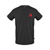 Aquascutum Herren Kontrast Logo Rundhals T-Shirt