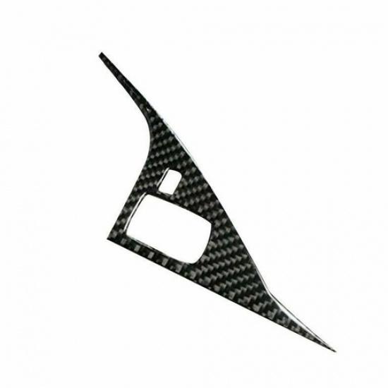 Carbon Fiber Interior Gear Shift Drive Panel Cover For Infiniti Q50 Q60 2014-19