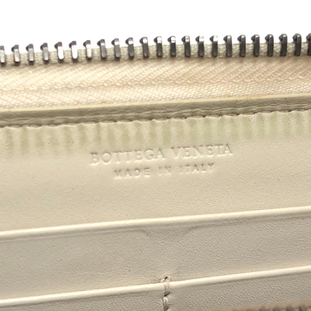 BOTTEGA VENETA 114076 Intrecciato Long wallet Zip Around Long Wallet