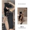 Seductive Lingerie Cheongsam: Sexy Slit Long Skirt for Ladies