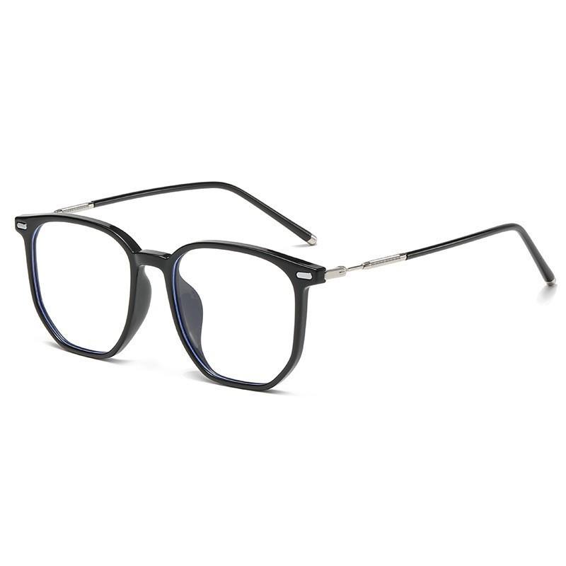 No Makeup, Large Frame Myopia Glasses, Women'S Anti-Blue Light Flat Glasses, Men'S Round Face Is Thin, And Can Be Equipped With Degree Glasses Frames.