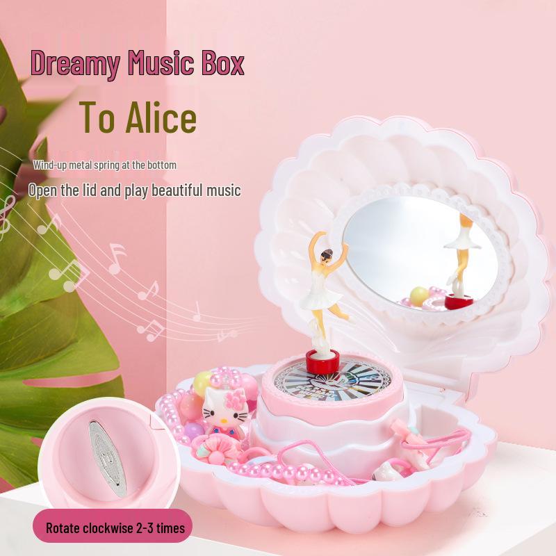 Carillon con Ballerina Rotante per Bambini Piccoli - Regalo Perfetto per Compleanni e Capodanno