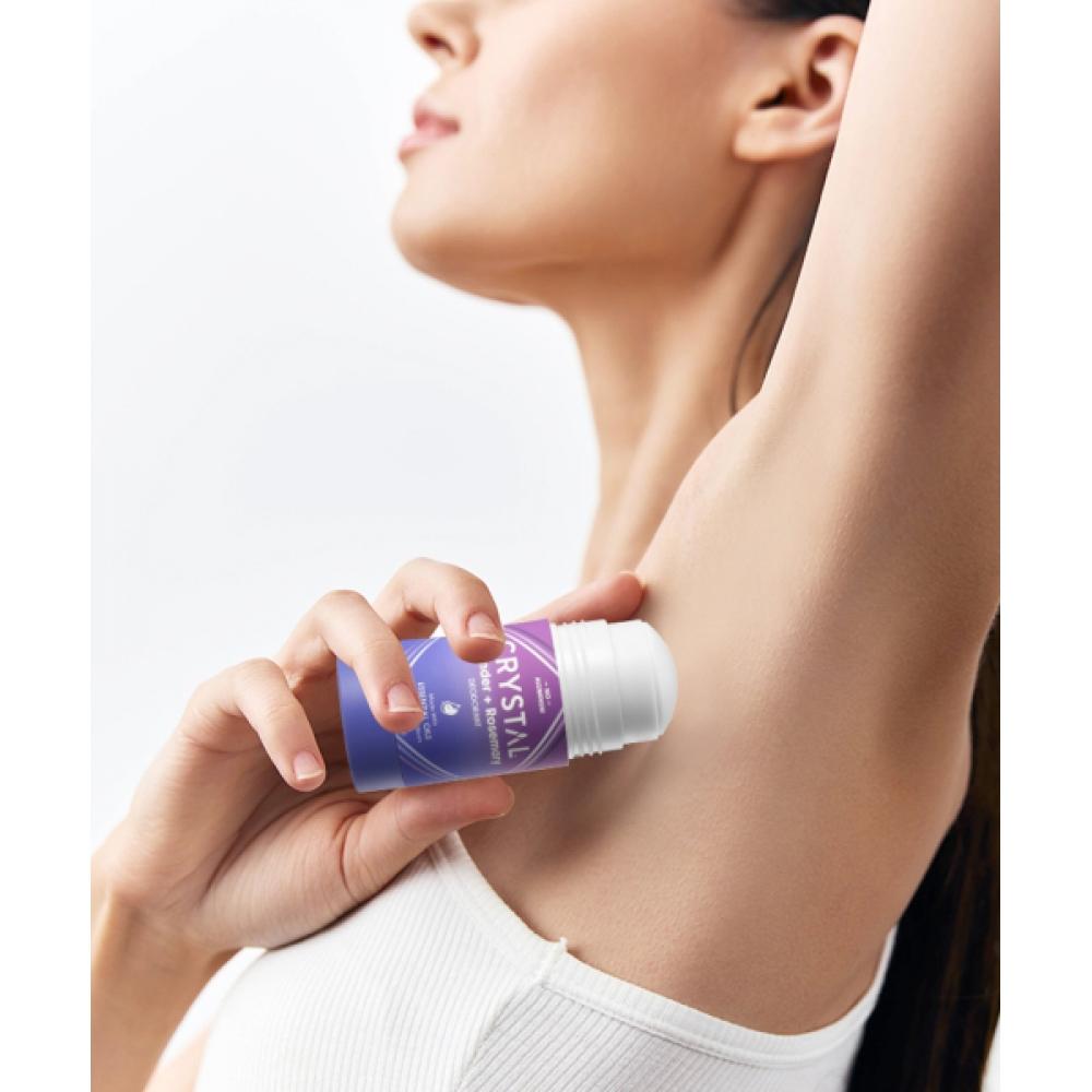 Crystal Crystal Magnesium Deodorant Lavender+rosemary 70g