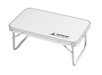 (KAPITAN STAG) Stół zewnętrzny Stół aluminiowy FD Stół kompaktowy 56 x 34 cm Laforet UC-512