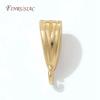 5/10Pcs 18K Gold Plated Bails For Pendant,Pearl Necklace Charm Holder,Bail Connector For Jewelry Making Supplies,DIY Accessories