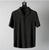 Men's Light Luxury Korean Style Short-Sleeve Sports Suit