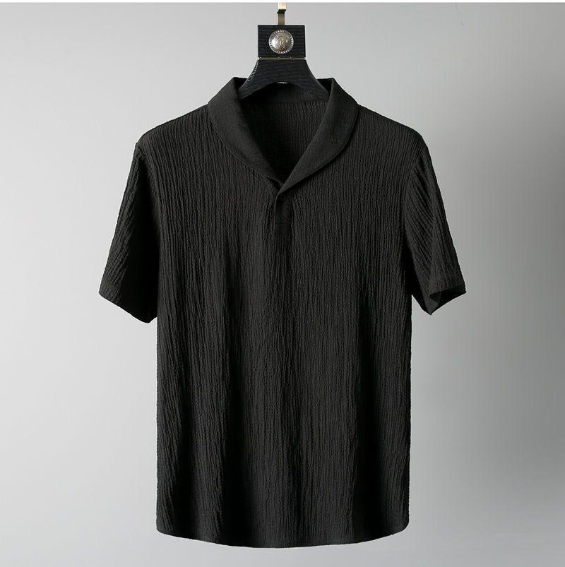 Men's Light Luxury Korean Style Short-Sleeve Sports Suit