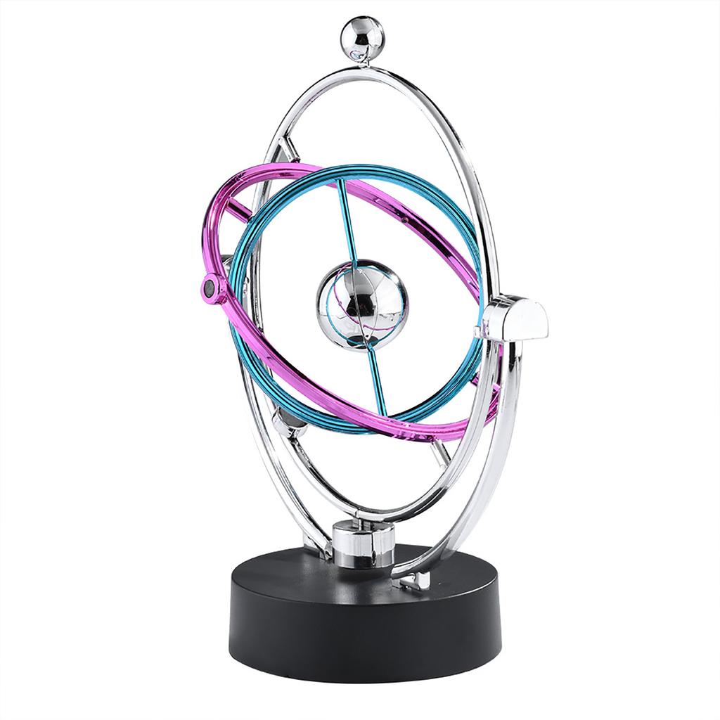 Craft Milky Way Celestial Body Kinetic Movement Orbital Electric Wiggler Newton Desk