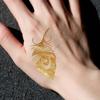 Butterfly Snake Bronzing Henna Tattoo Stickers Mehndi Stickers Body Art Sticker  Women/Lady