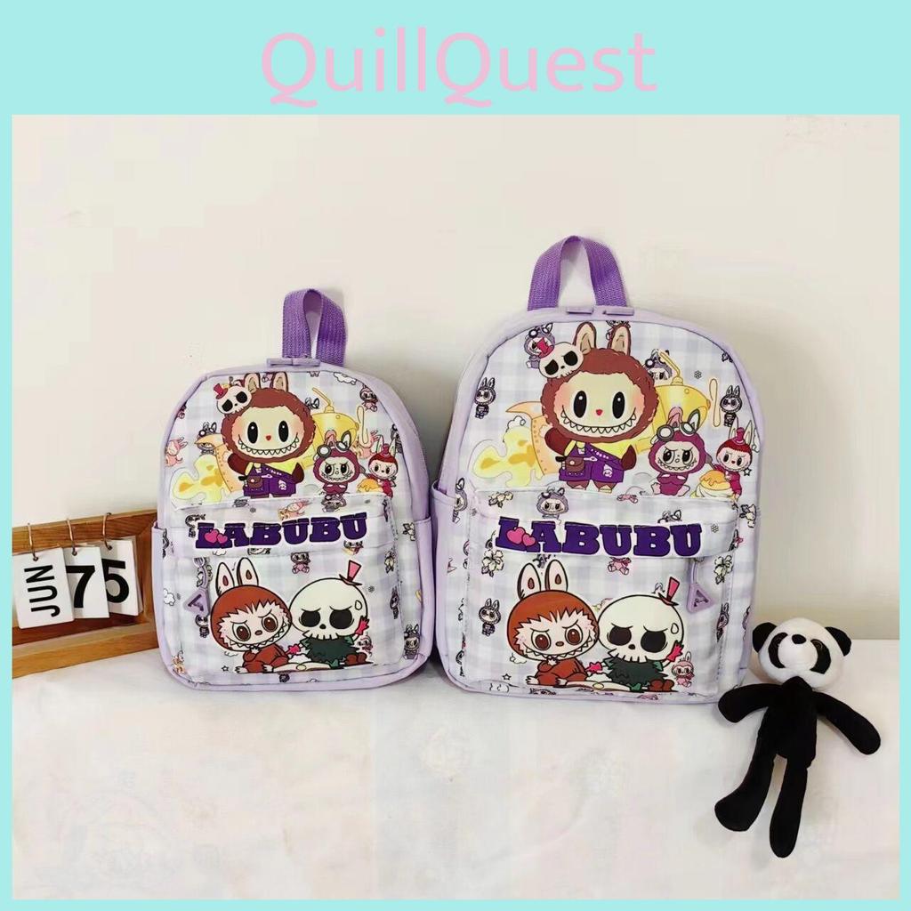 Kids Backpack With Lightweight Nylon Material For School Education Characters Included)**