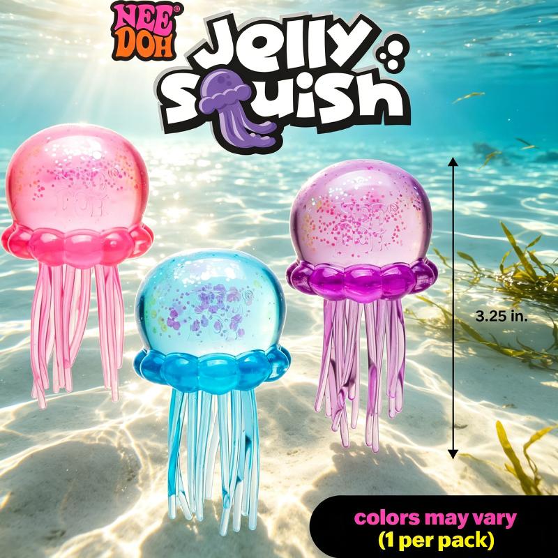 Süßes NeeDoh Jelly Hops Oktopus Fidget Spielzeug Wasserdicht Sensorisch Knetbar Wasserspiel Geschenk für Jungen und Mädchen