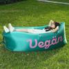 Outdoor Inflatable Bean Bag Recliner Portable Waterproof Sofa Chair Ergonomic Air Mattress Lounger for Pool Beach Camping Travel