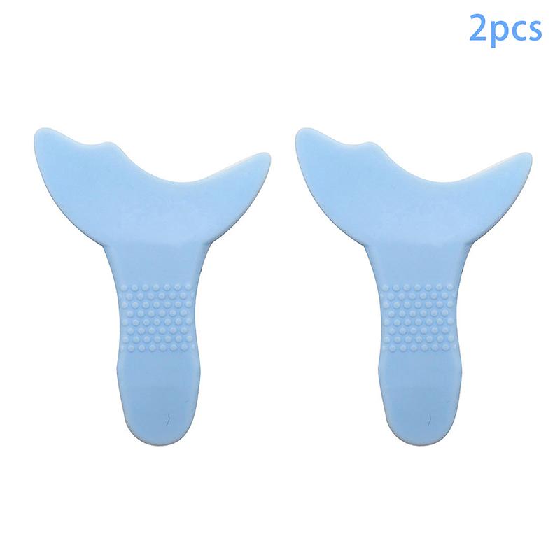 

2Pcs Multi-Functional Eyeliner Stencil Wing Tips Silicone Eyeliner Aid Mascara Drawing Lipstick Wearing Aid Reusable Makeup Tool синій