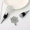 1pc/2pcs/3pcsExquisite Snowflake Wine Stopper - Preserves Wine Freshness,Creative Christmas Gift,Party Decoration, Durable