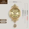 Funky Big Size Wall Clocks Hands Unique Living Desk Golden Wall Clocks Pendulum Modern Horloge Murale Luxury Design TY140YM1C2B2