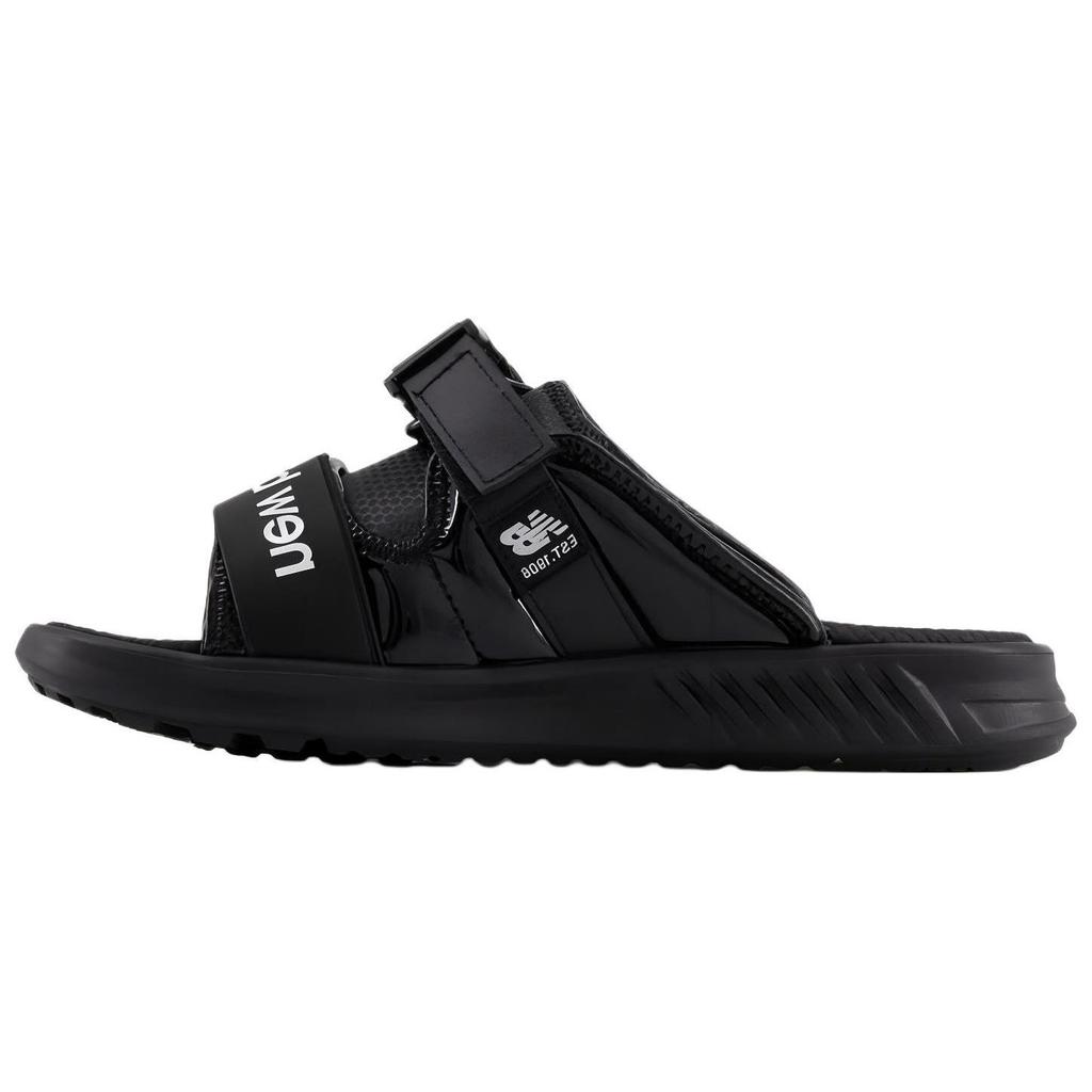 New Balance Nb 330 Versatile Comfortable Casual Slide Sandals Women Footwear Black White SWA330D3