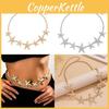 Chain Starfish Waist With Electroplated Alloy For Summer Fashion Accessory